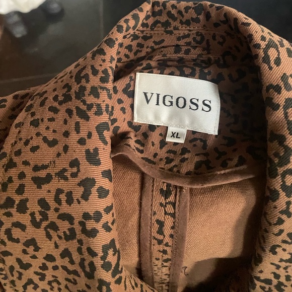 Vigoss pattern zip up jacket - Picture 4 of 4
